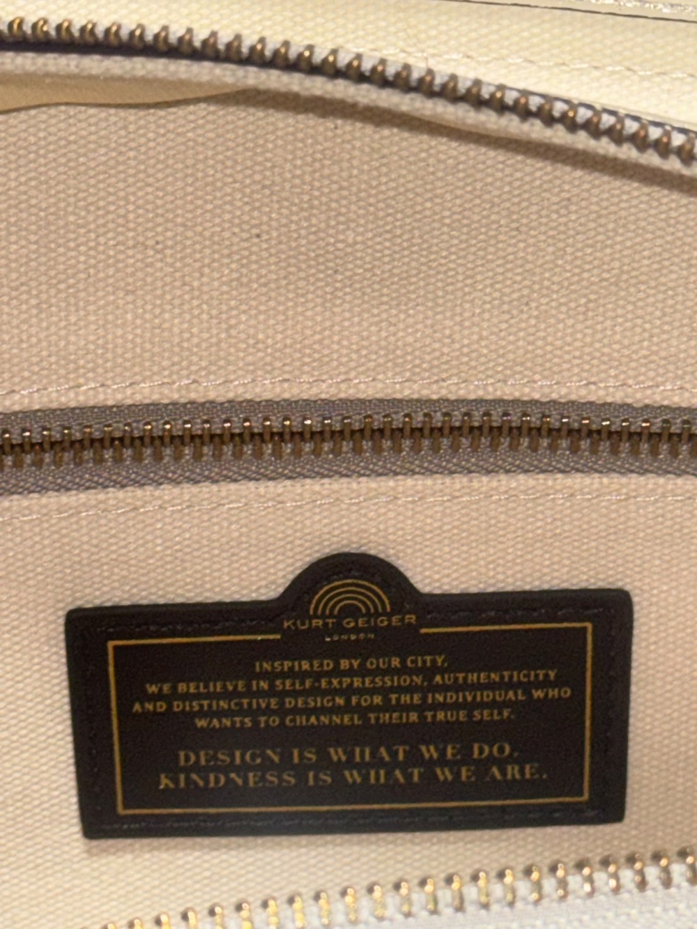 Kurt Geiger Chiswick Raffia Tote~NWT - Picture 4 of 8